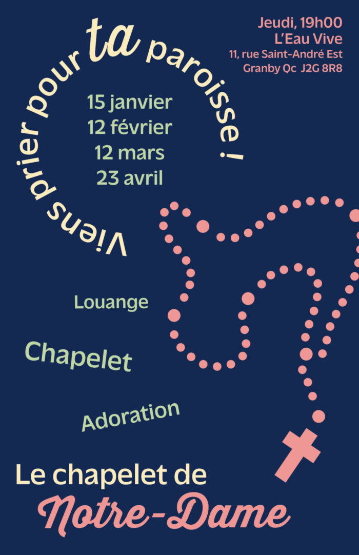 Le chapelet Notre-Dame