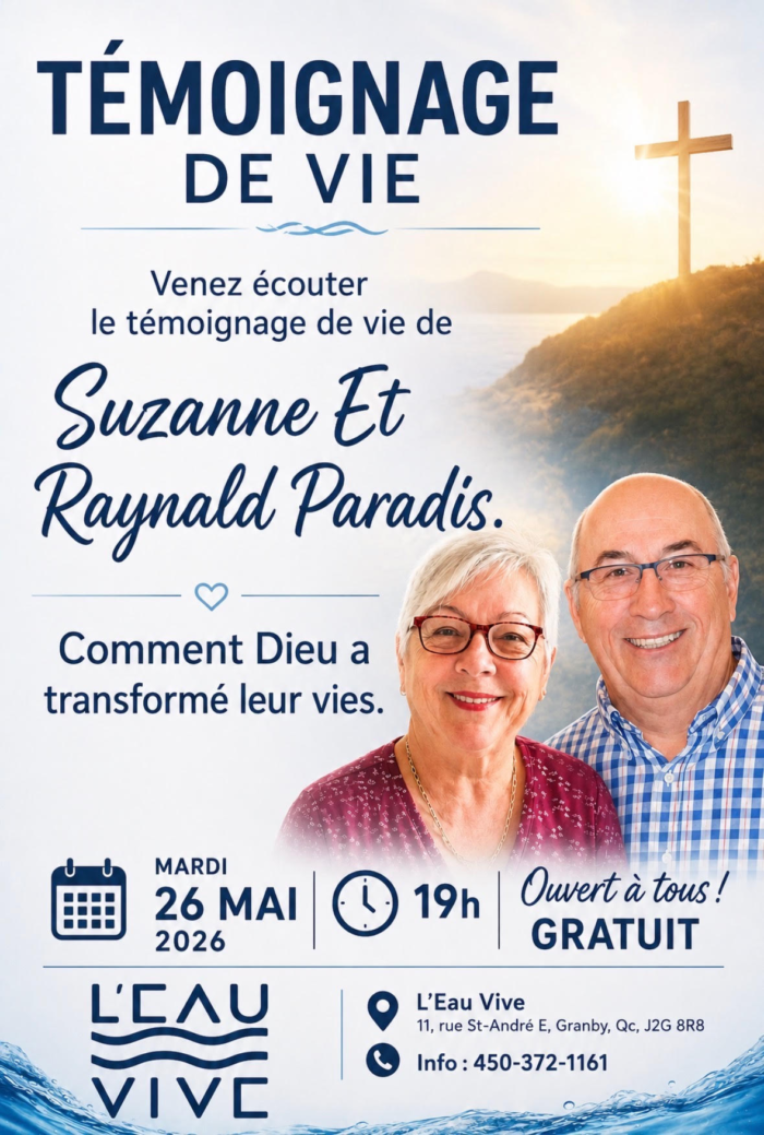 Témoignage de vie