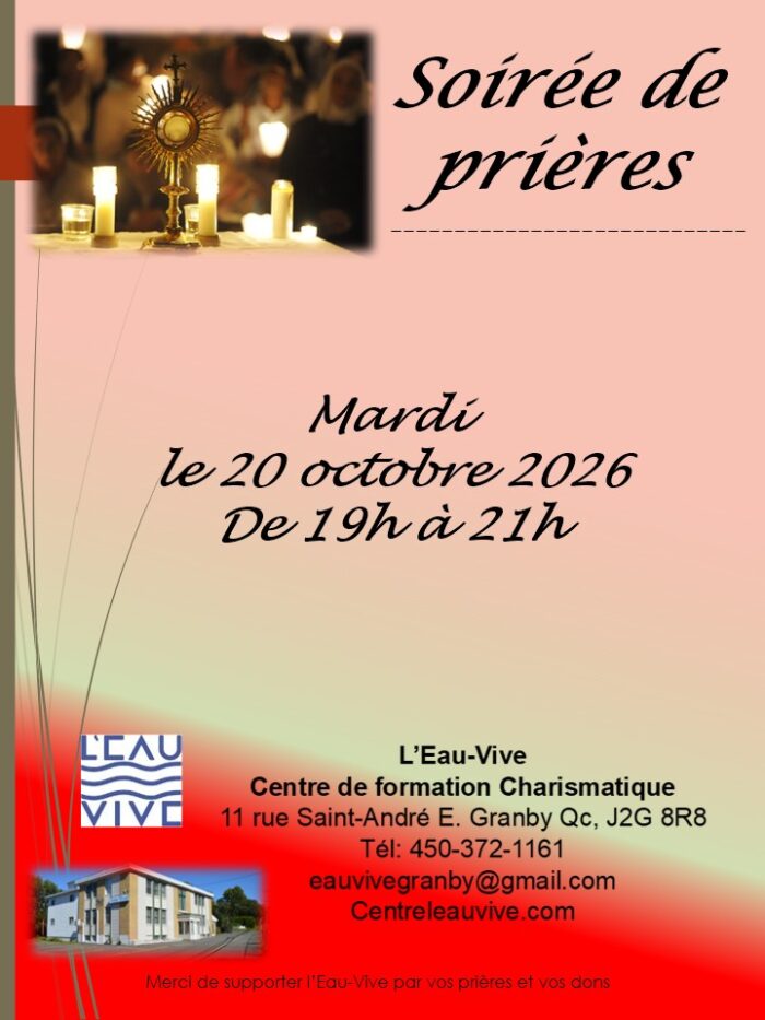 Soirée de prières